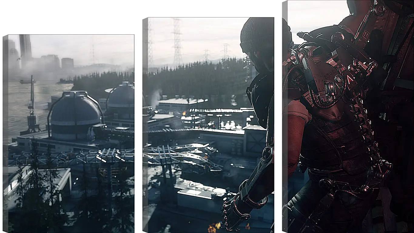 Модульная картина - Call Of Duty: Advanced Warfare