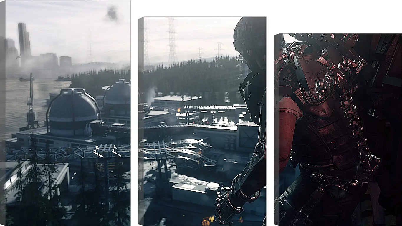 Модульная картина - Call Of Duty: Advanced Warfare