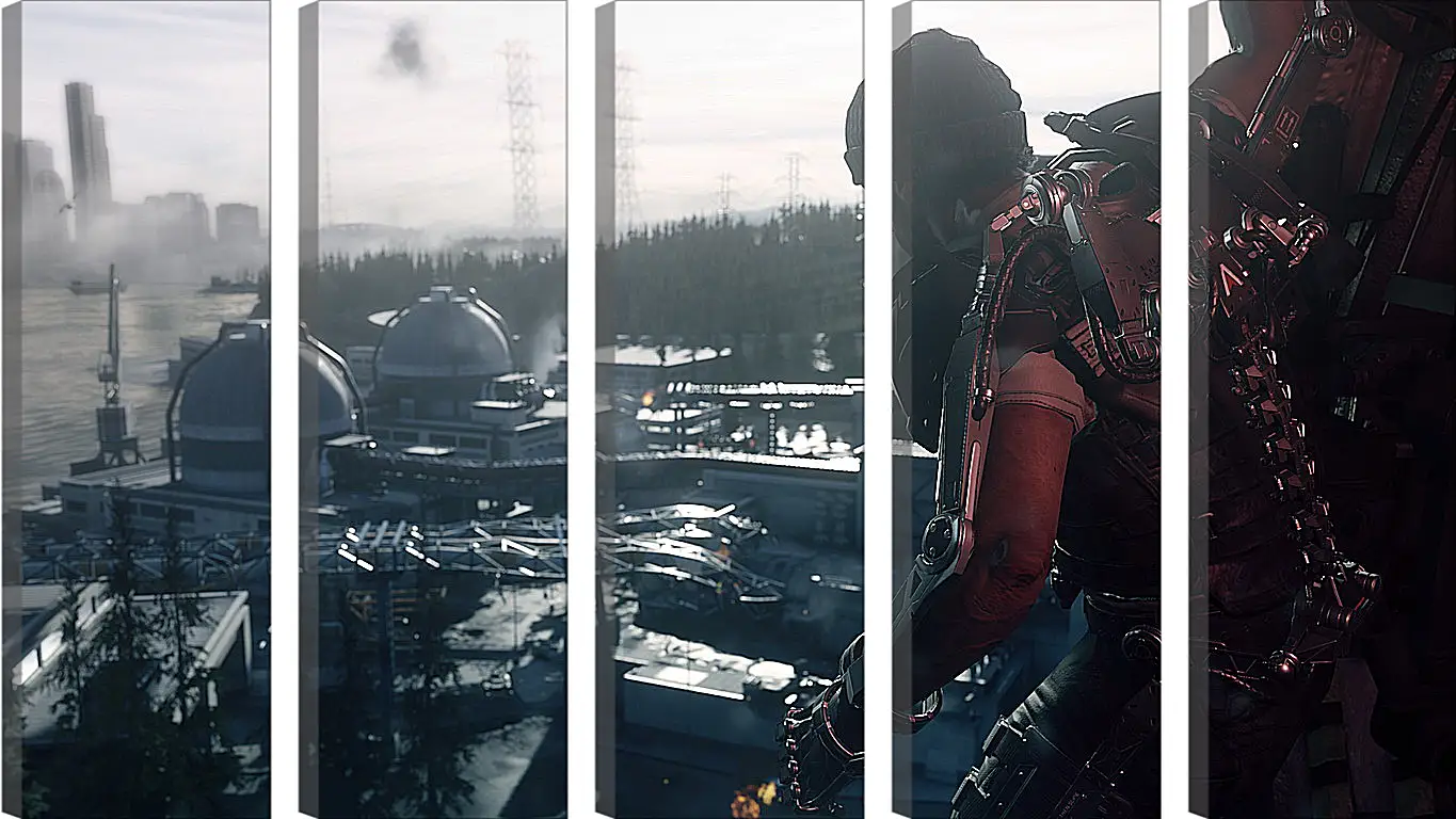 Модульная картина - Call Of Duty: Advanced Warfare