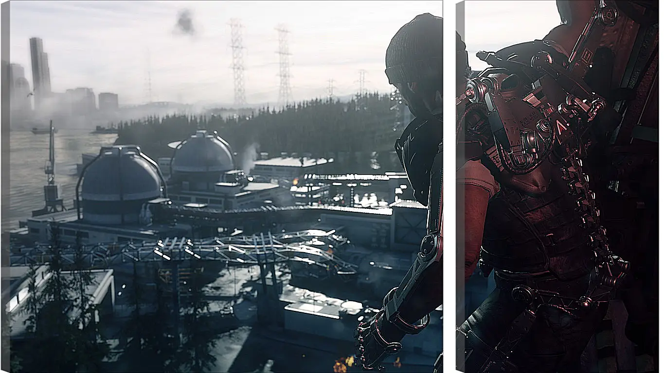 Модульная картина - Call Of Duty: Advanced Warfare