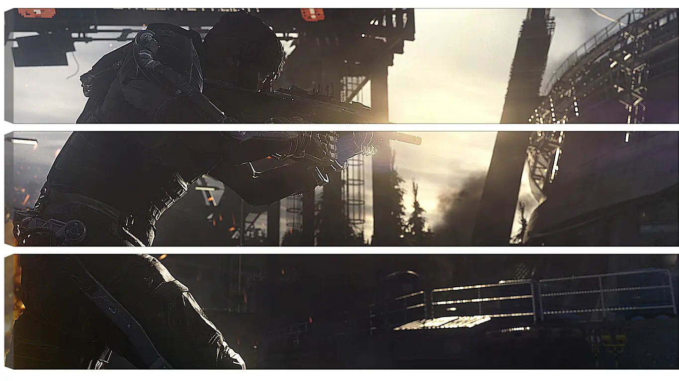 Модульная картина - Call Of Duty: Advanced Warfare