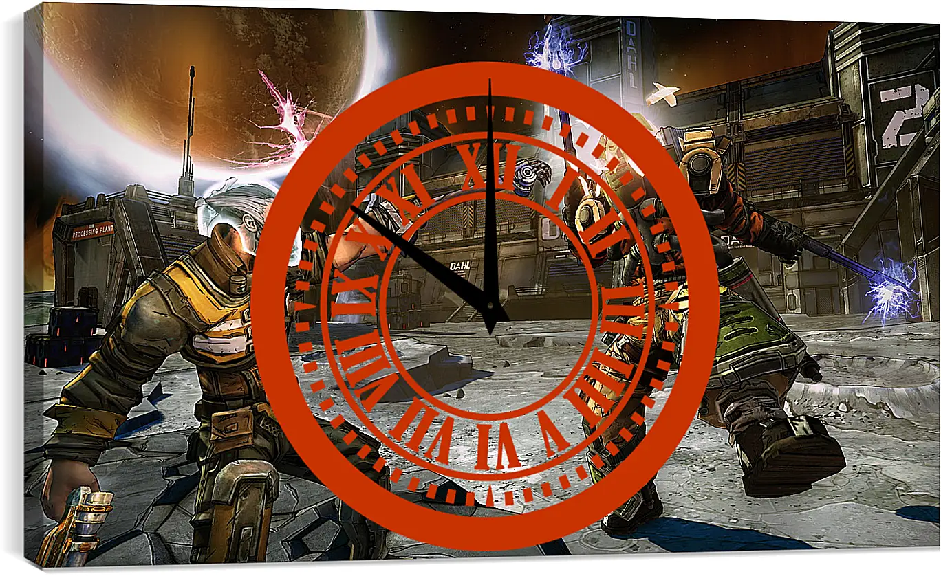 Часы картина - Borderlands: The Pre-Sequel
