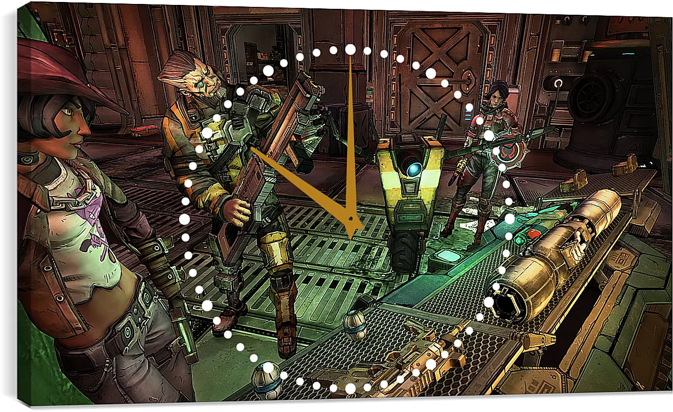 Часы картина - Borderlands: The Pre-Sequel
