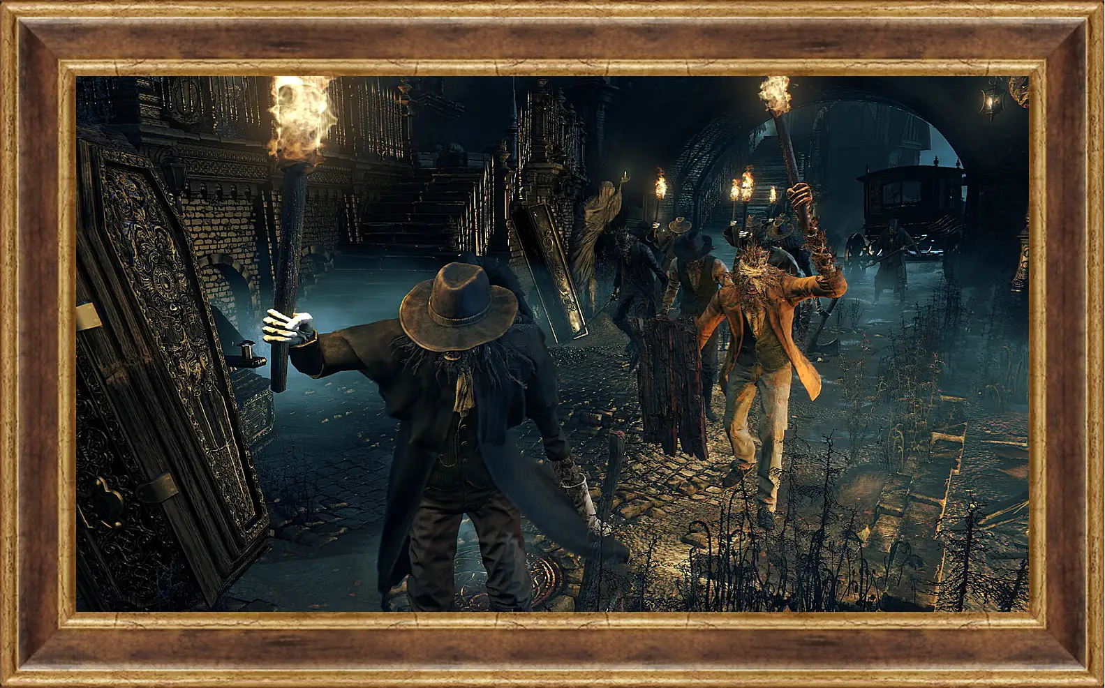 Картина в раме - Bloodborne
