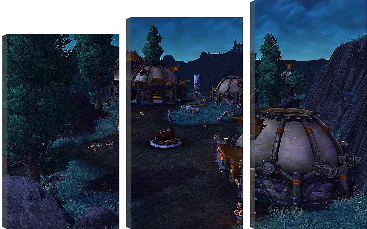 Модульная картина - World Of Warcraft: Warlords Of Draenor