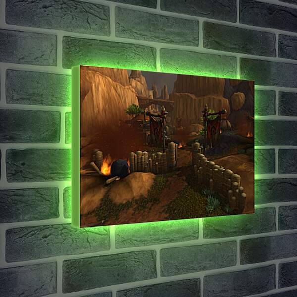 Лайтбокс световая панель - World Of Warcraft: Warlords Of Draenor