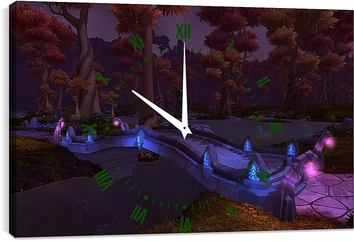 Часы картина - World Of Warcraft: Warlords Of Draenor