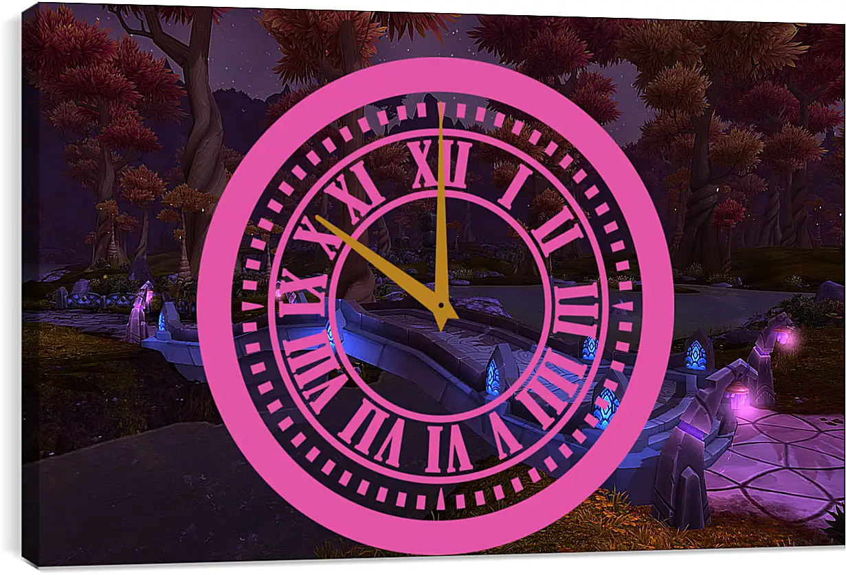 Часы картина - World Of Warcraft: Warlords Of Draenor