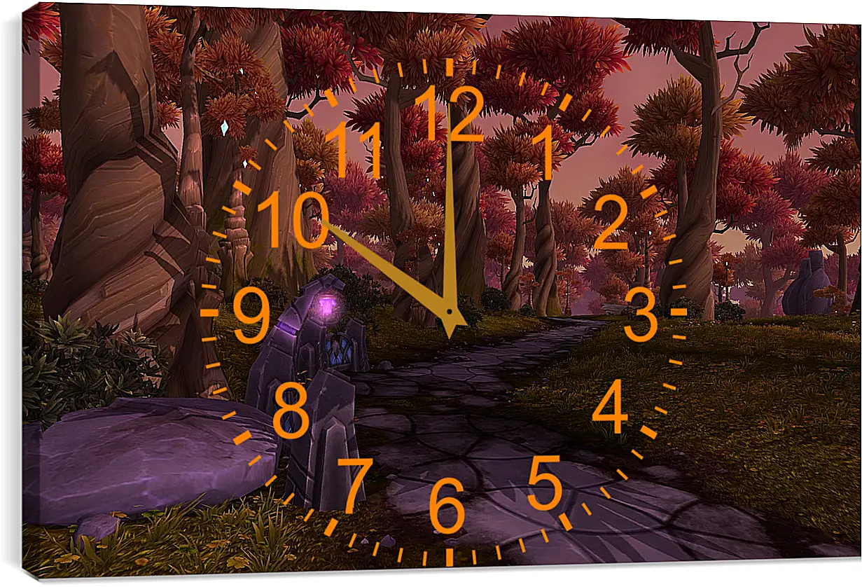Часы картина - World Of Warcraft: Warlords Of Draenor