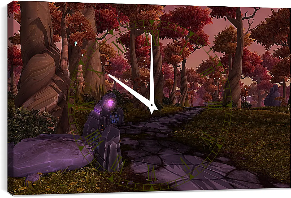 Часы картина - World Of Warcraft: Warlords Of Draenor