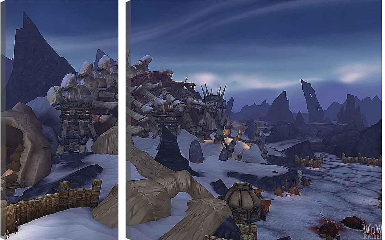 Модульная картина - World Of Warcraft: Warlords Of Draenor