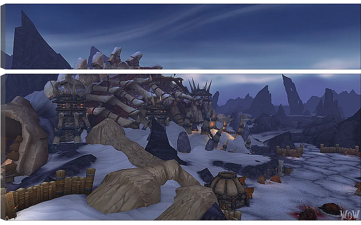 Модульная картина - World Of Warcraft: Warlords Of Draenor