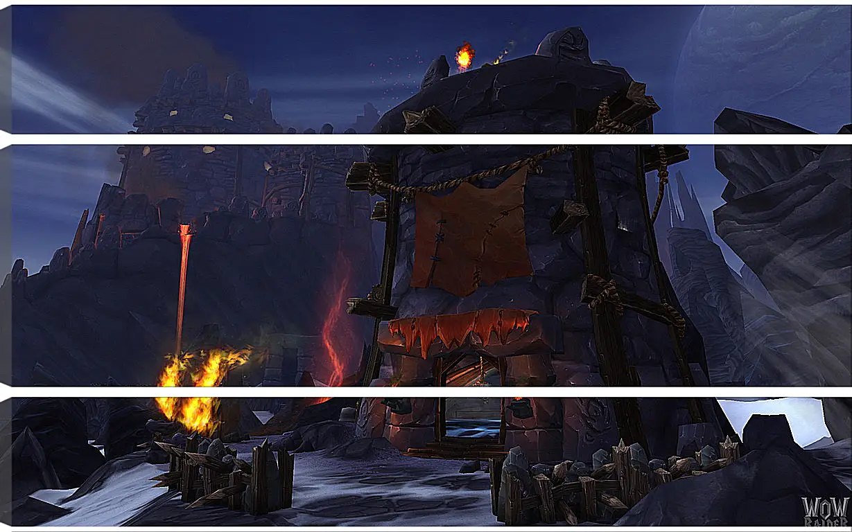 Модульная картина - World Of Warcraft: Warlords Of Draenor