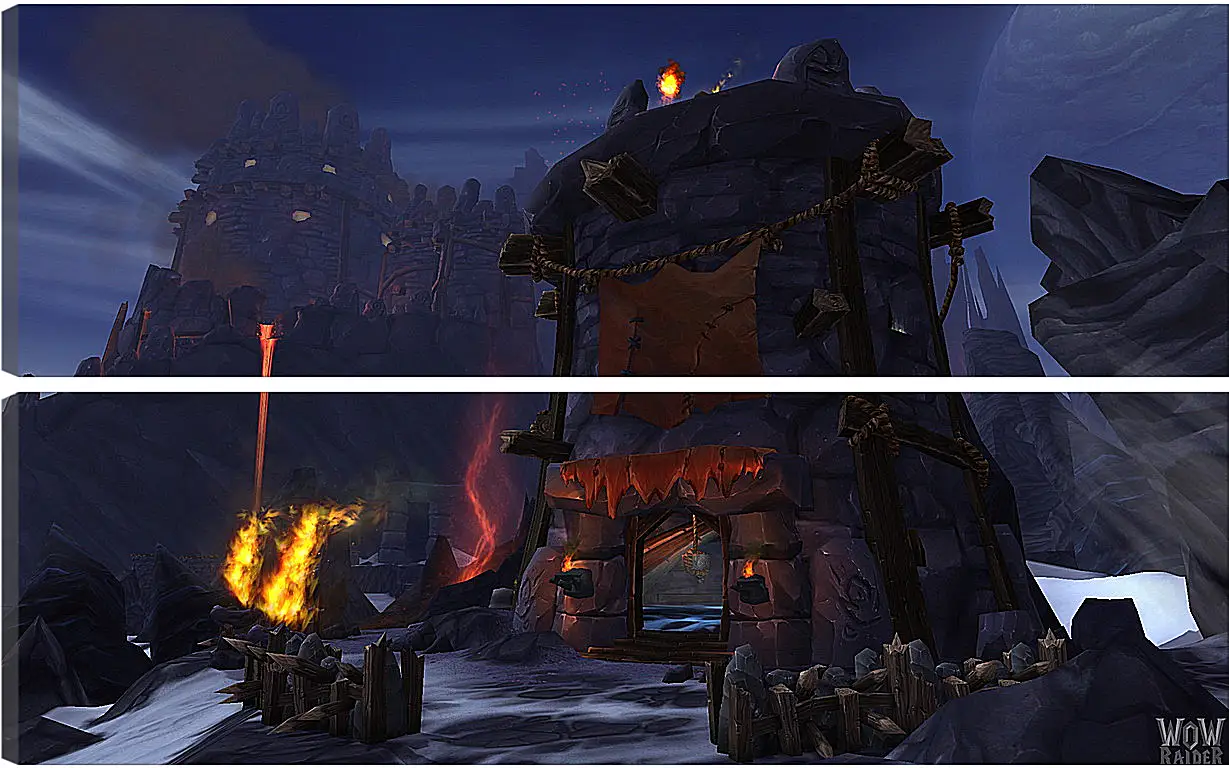 Модульная картина - World Of Warcraft: Warlords Of Draenor