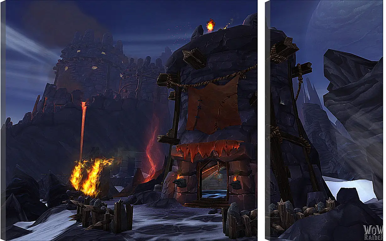 Модульная картина - World Of Warcraft: Warlords Of Draenor