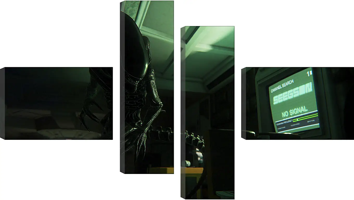 Модульная картина - Alien: Isolation
