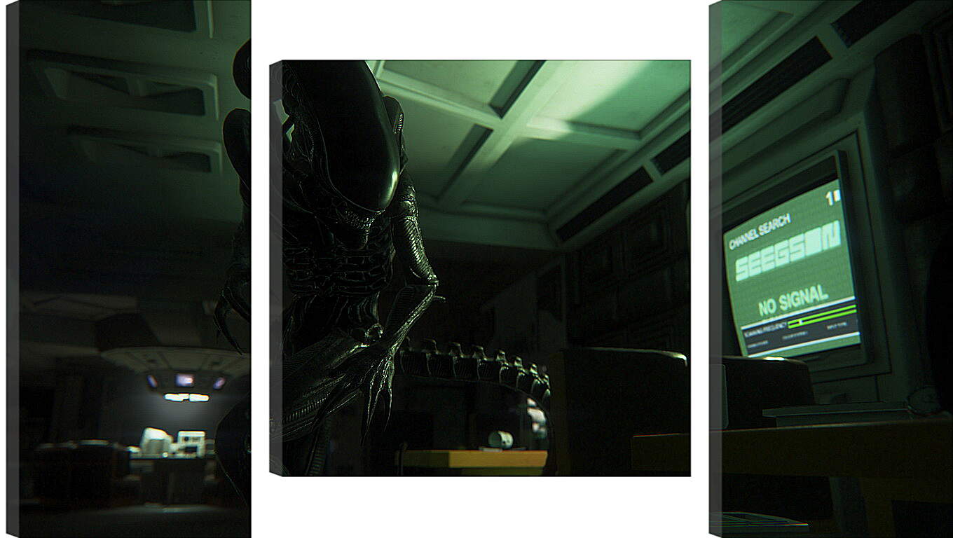 Модульная картина - Alien: Isolation
