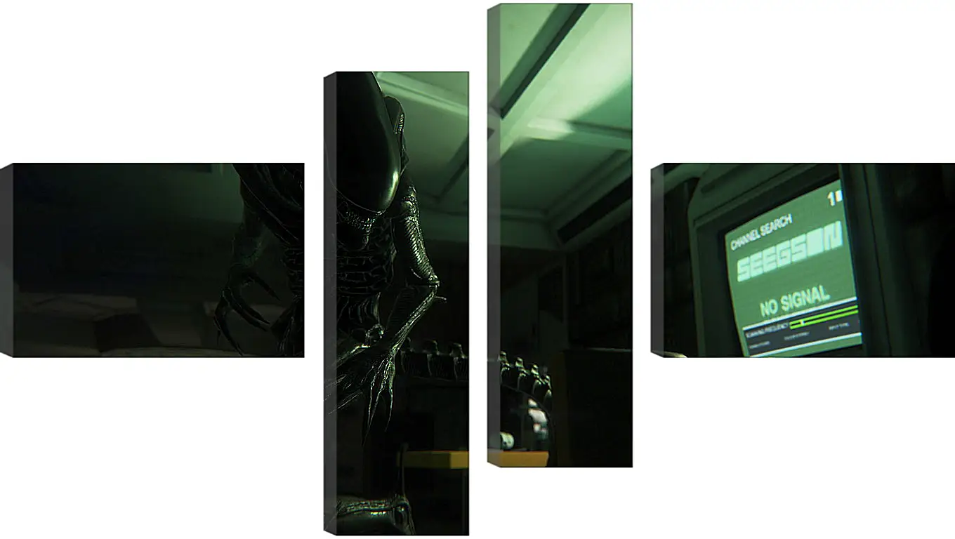 Модульная картина - Alien: Isolation
