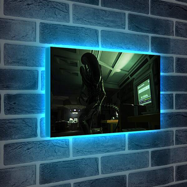 Лайтбокс световая панель - Alien: Isolation
