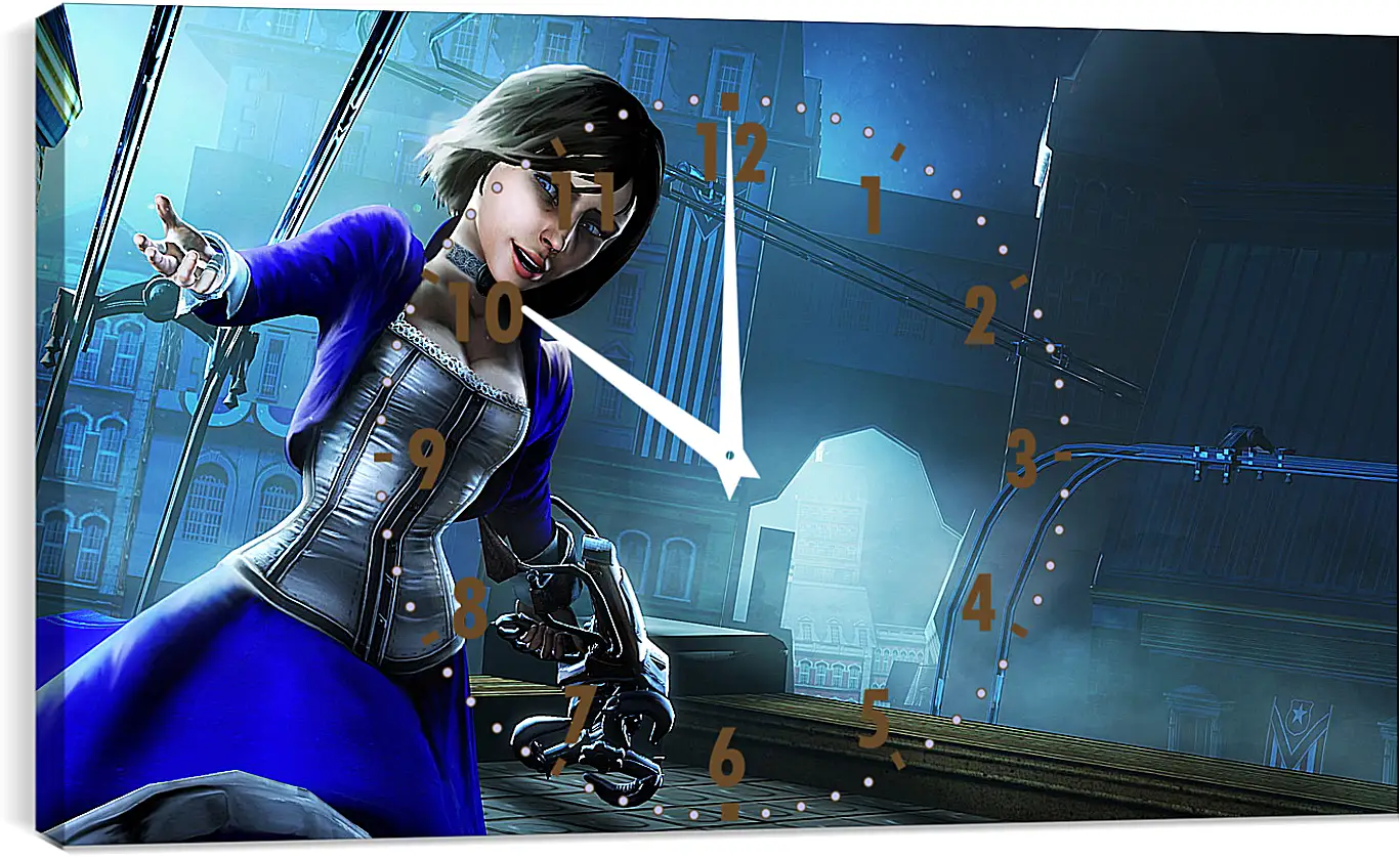 Часы картина - Bioshock Infinite
