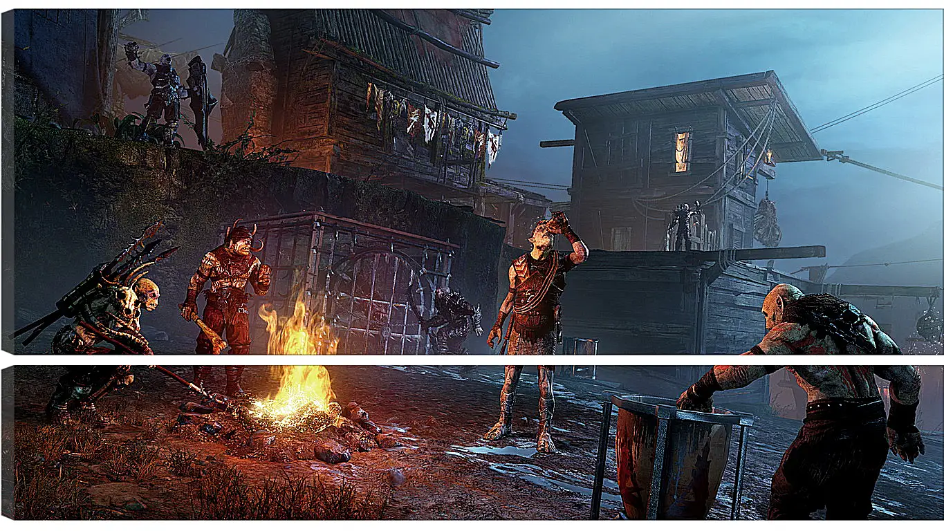Модульная картина - Middle-earth: Shadow Of Mordor
