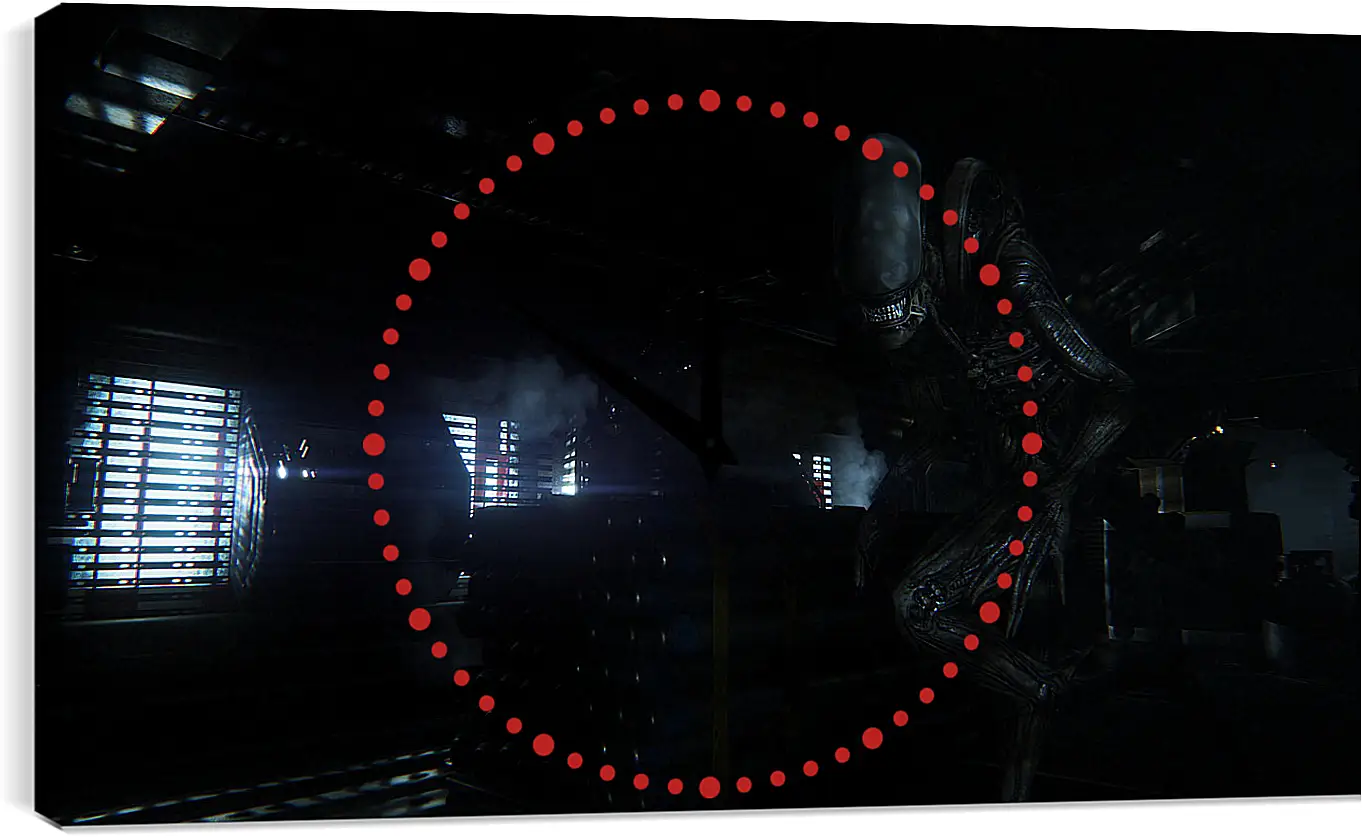 Часы картина - Alien: Isolation
