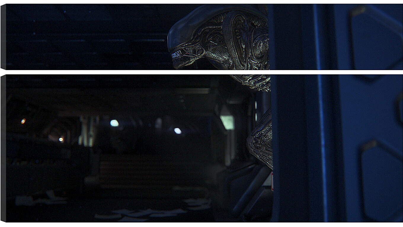 Модульная картина - Alien: Isolation
