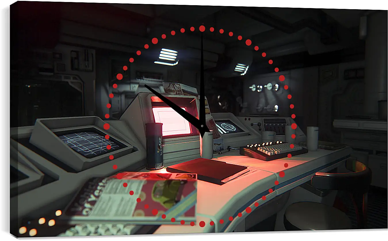 Часы картина - Alien: Isolation
