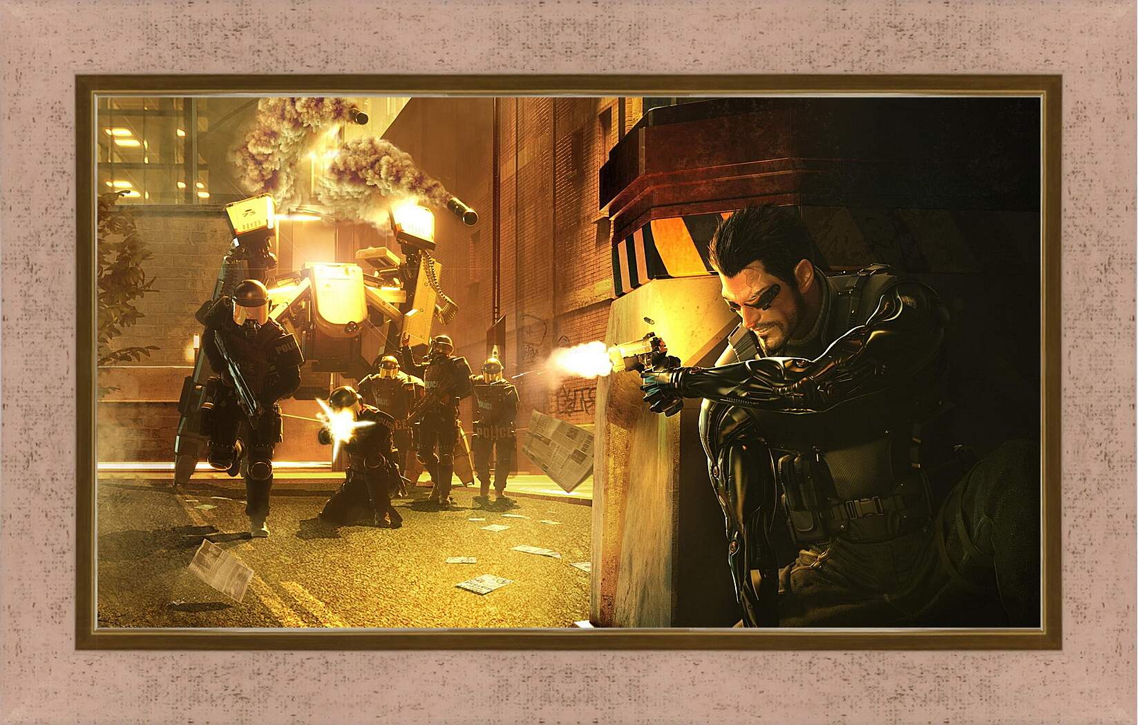 Картина в раме - Deus Ex: Human Revolution
