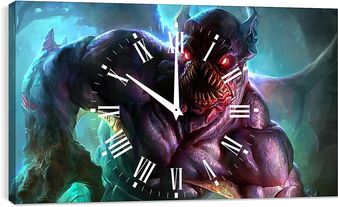 Часы картина - DotA 2