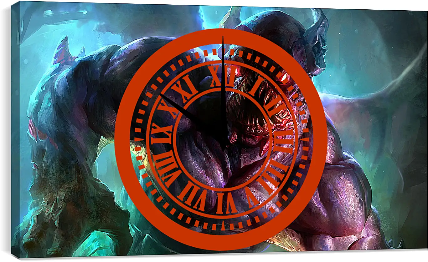 Часы картина - DotA 2