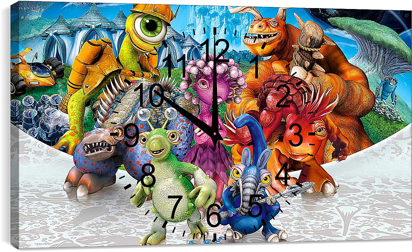 Часы картина - Spore
