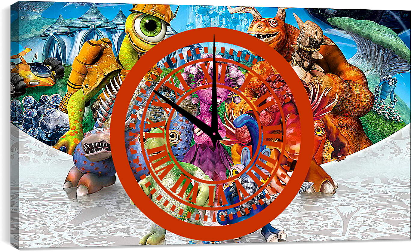 Часы картина - Spore
