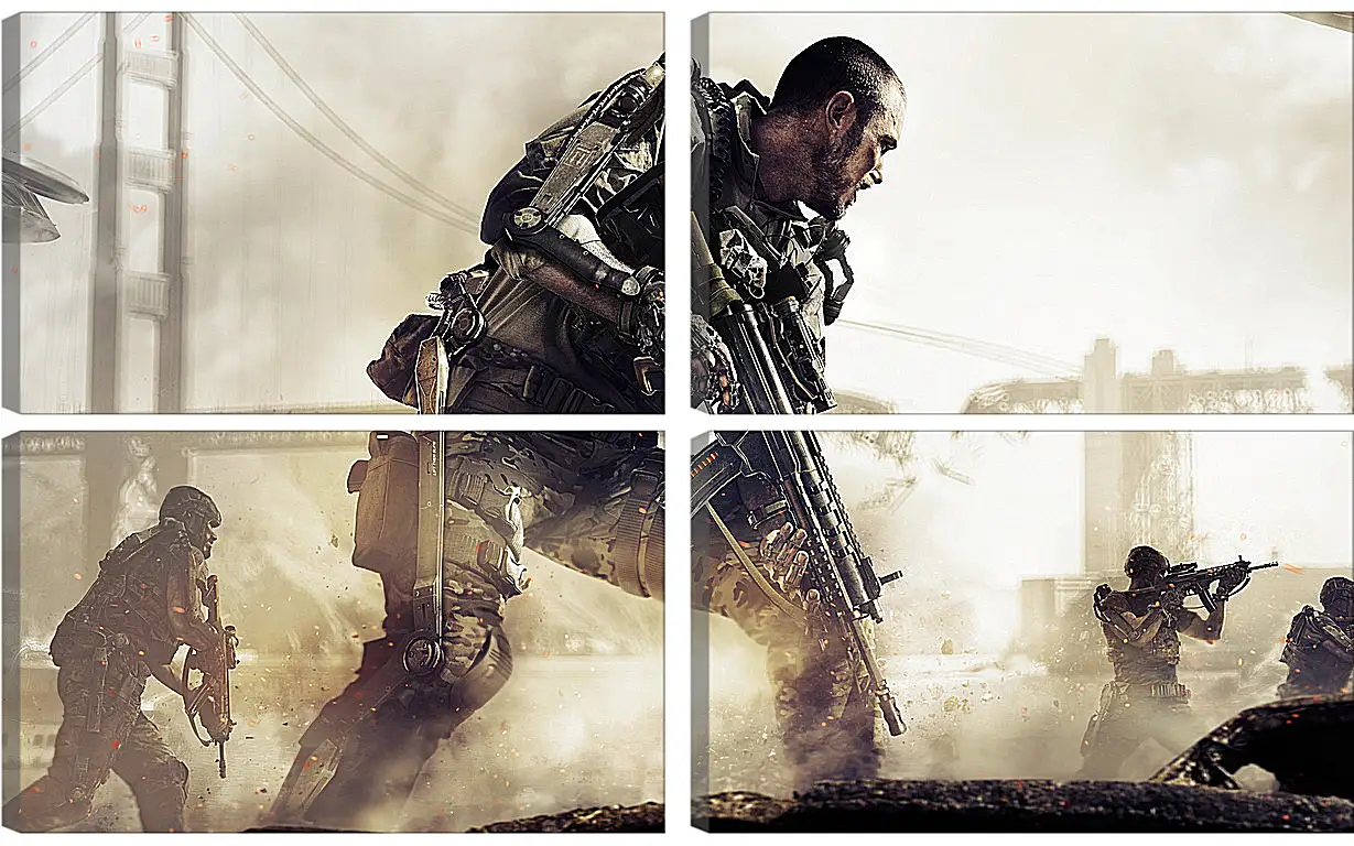 Модульная картина - Call Of Duty: Advanced Warfare