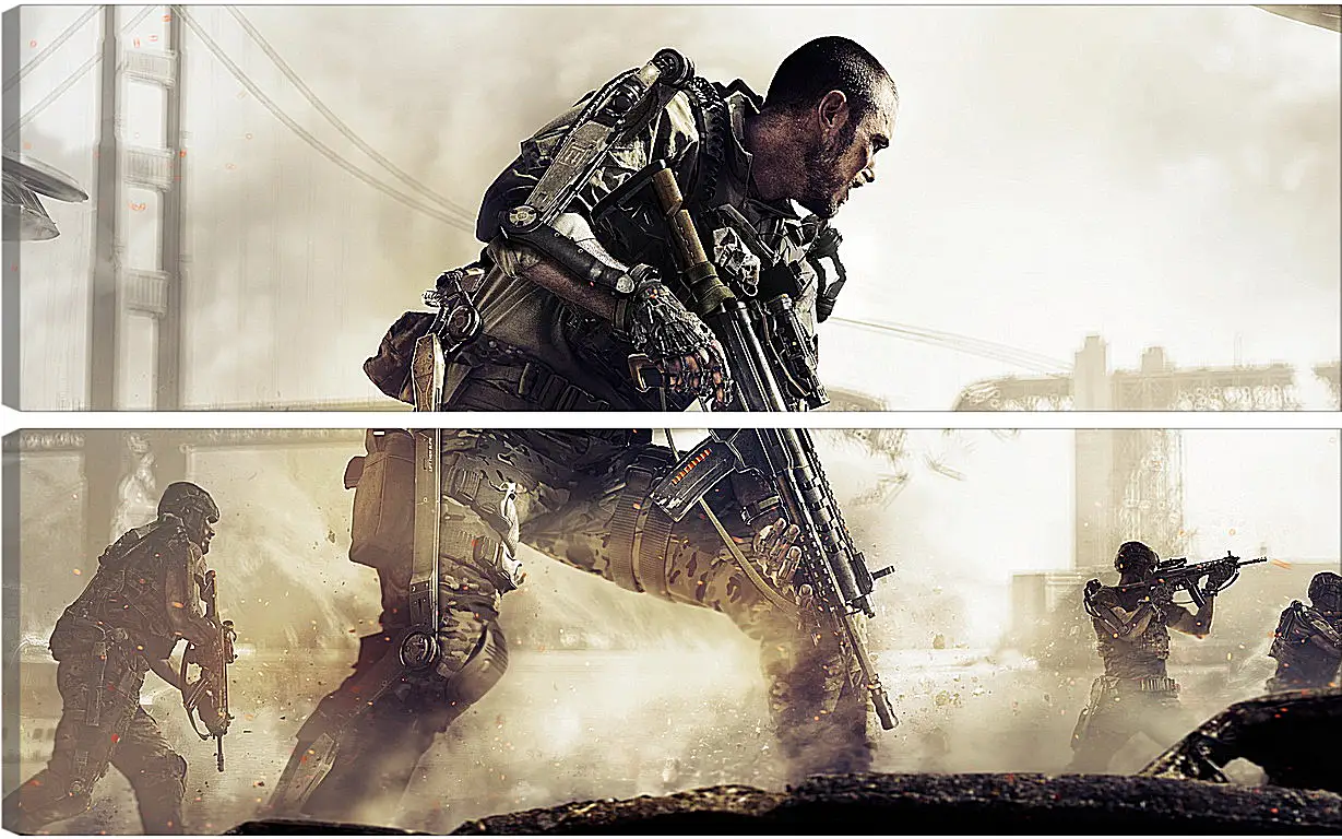 Модульная картина - Call Of Duty: Advanced Warfare