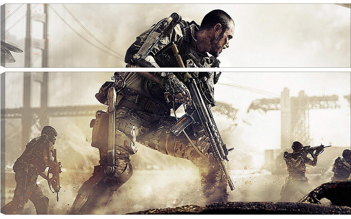 Модульная картина - Call Of Duty: Advanced Warfare