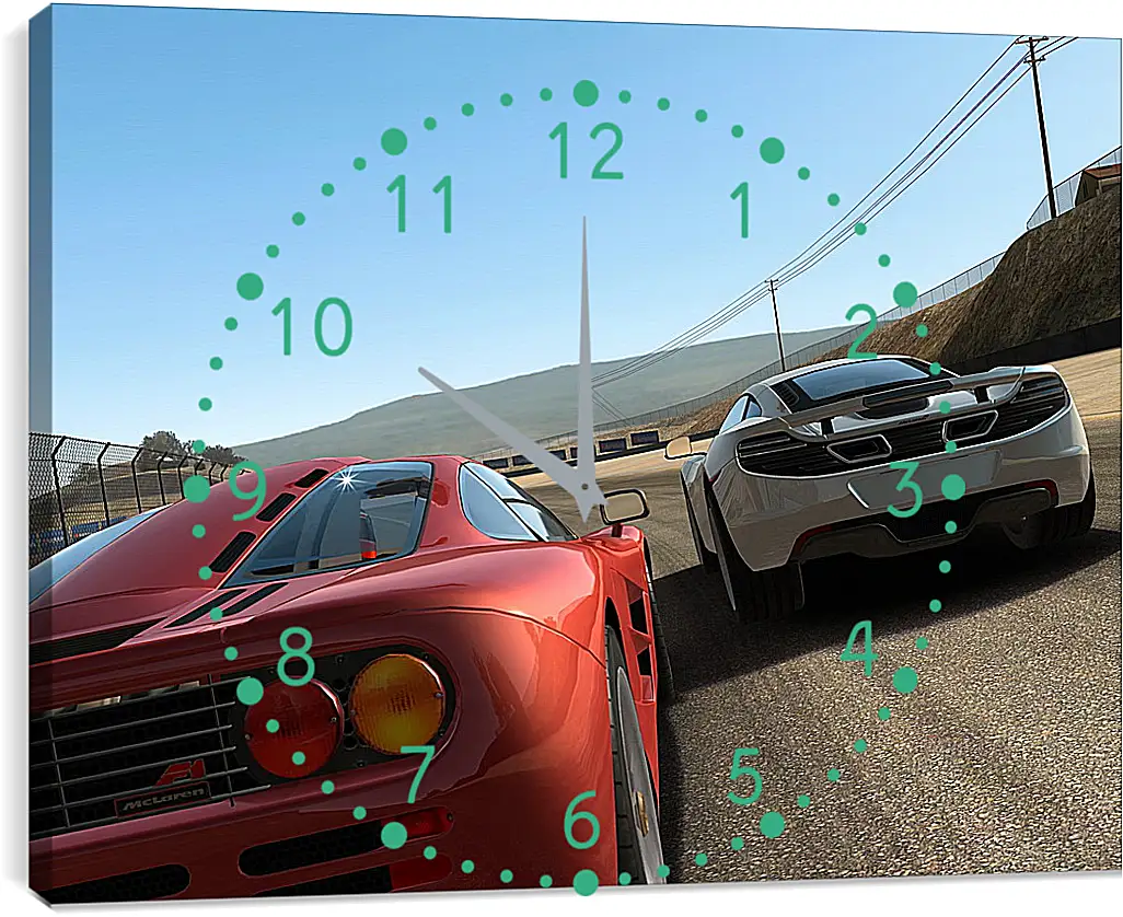 Часы картина - Real Racing 3
