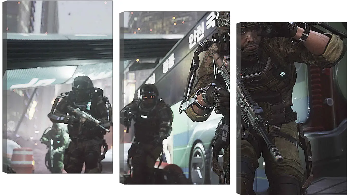 Модульная картина - Call Of Duty: Advanced Warfare