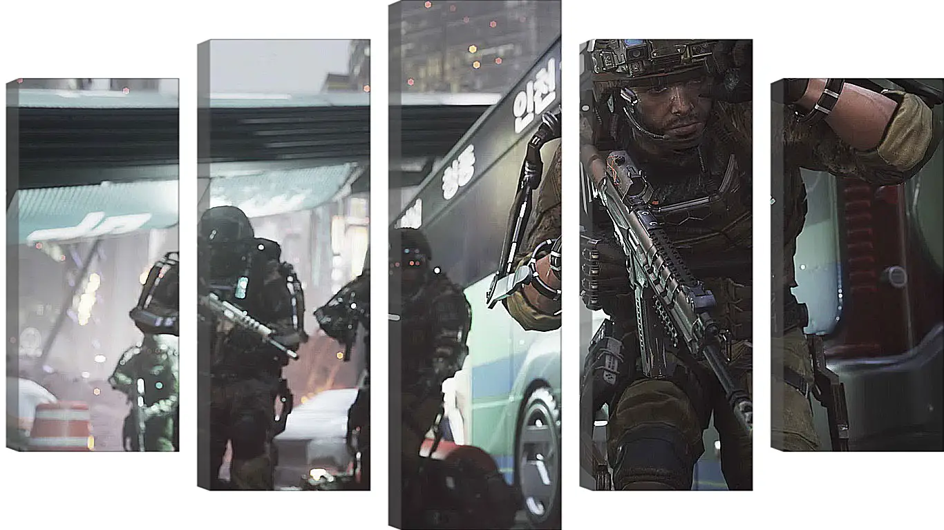 Модульная картина - Call Of Duty: Advanced Warfare