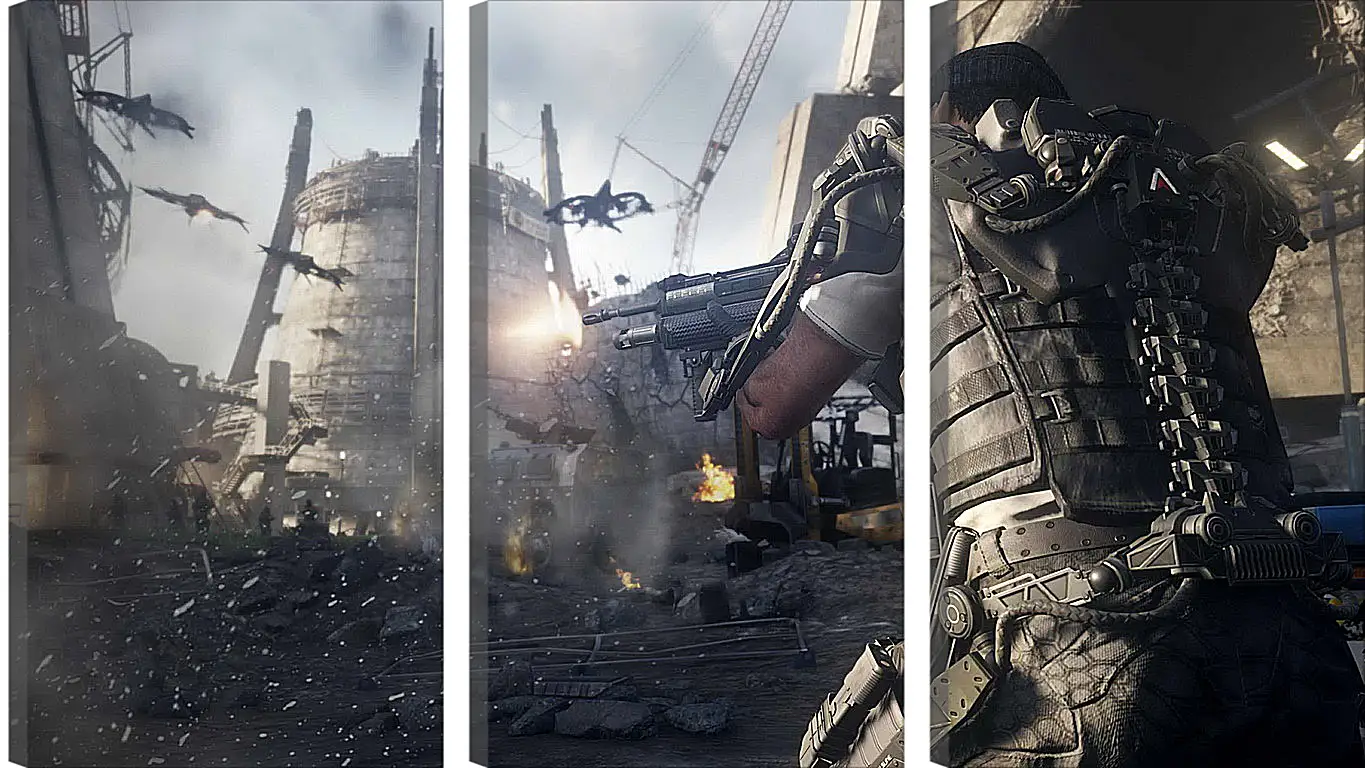 Модульная картина - Call Of Duty: Advanced Warfare