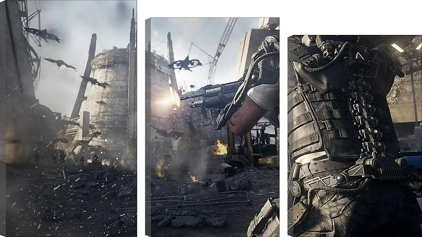 Модульная картина - Call Of Duty: Advanced Warfare