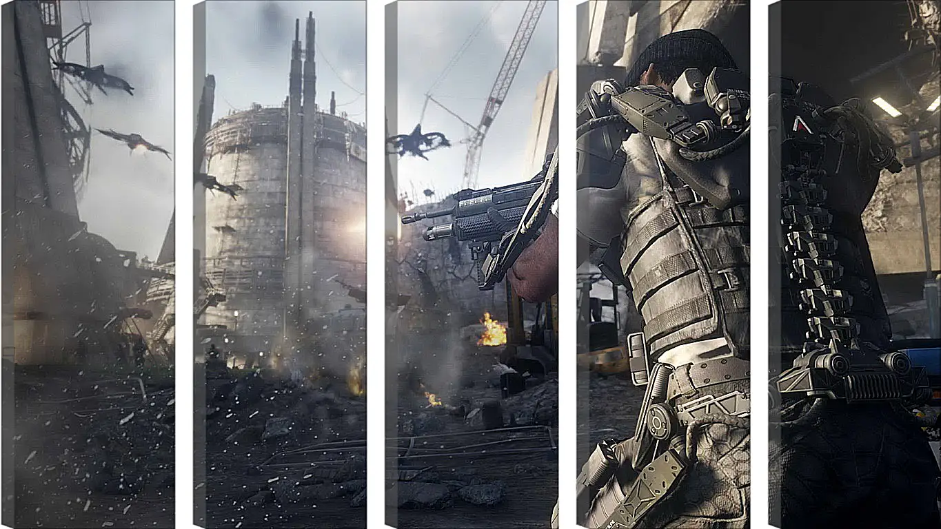 Модульная картина - Call Of Duty: Advanced Warfare