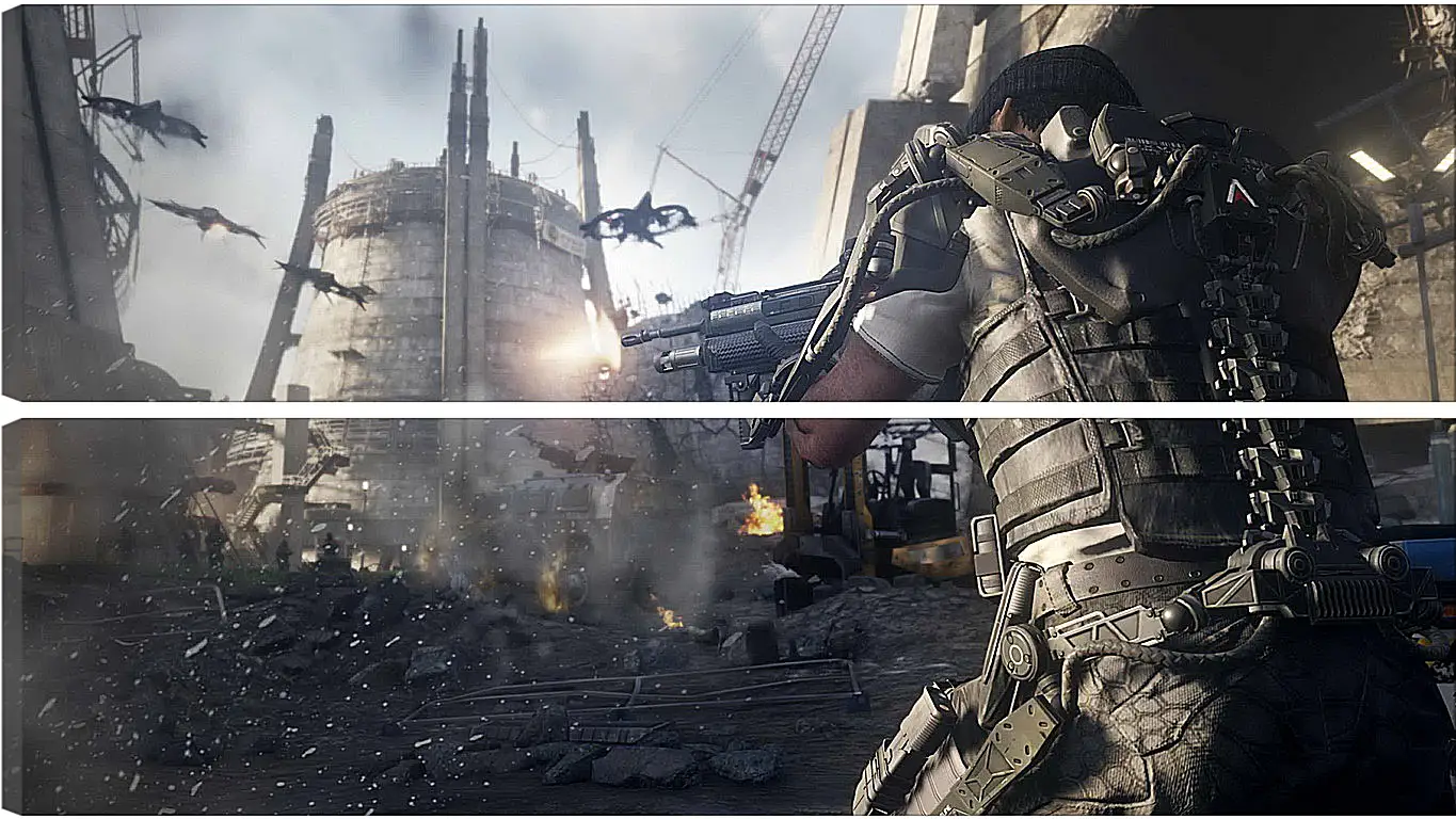 Модульная картина - Call Of Duty: Advanced Warfare