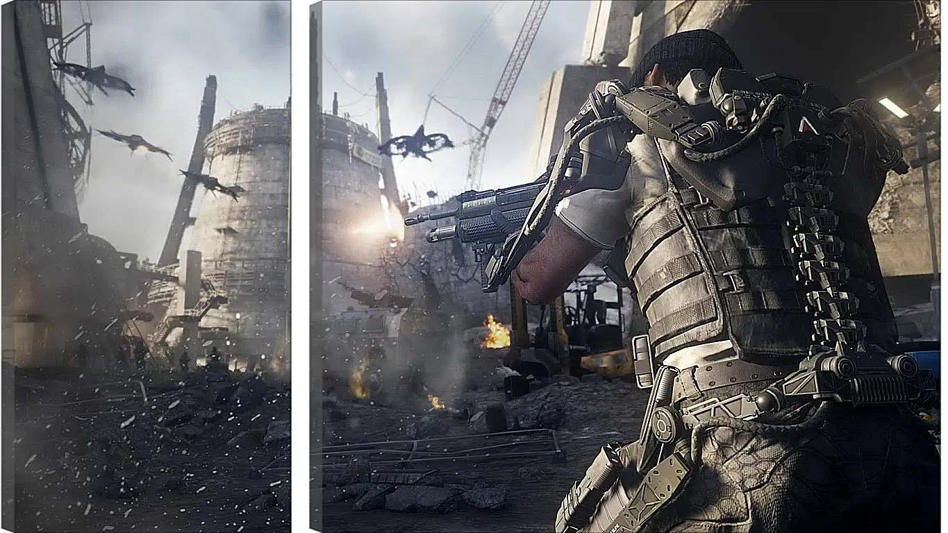 Модульная картина - Call Of Duty: Advanced Warfare