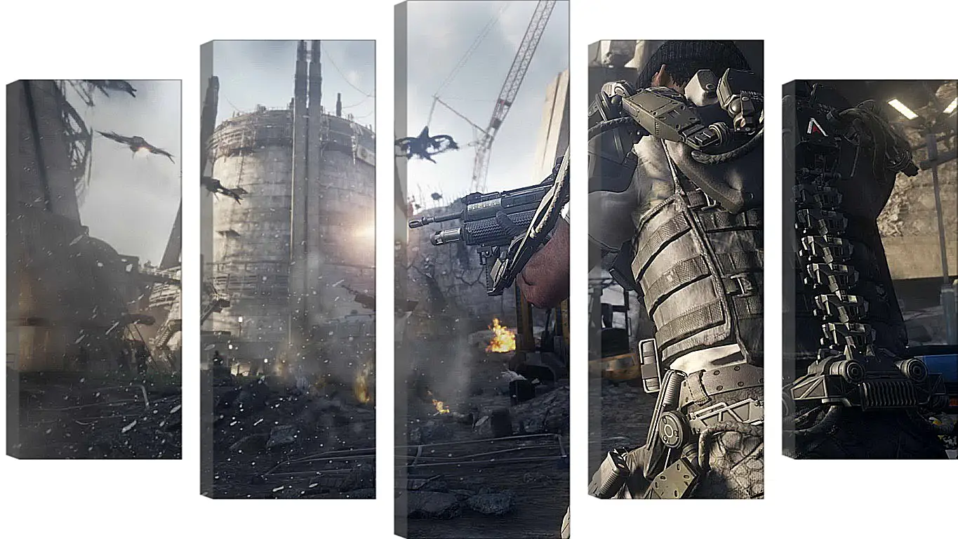 Модульная картина - Call Of Duty: Advanced Warfare