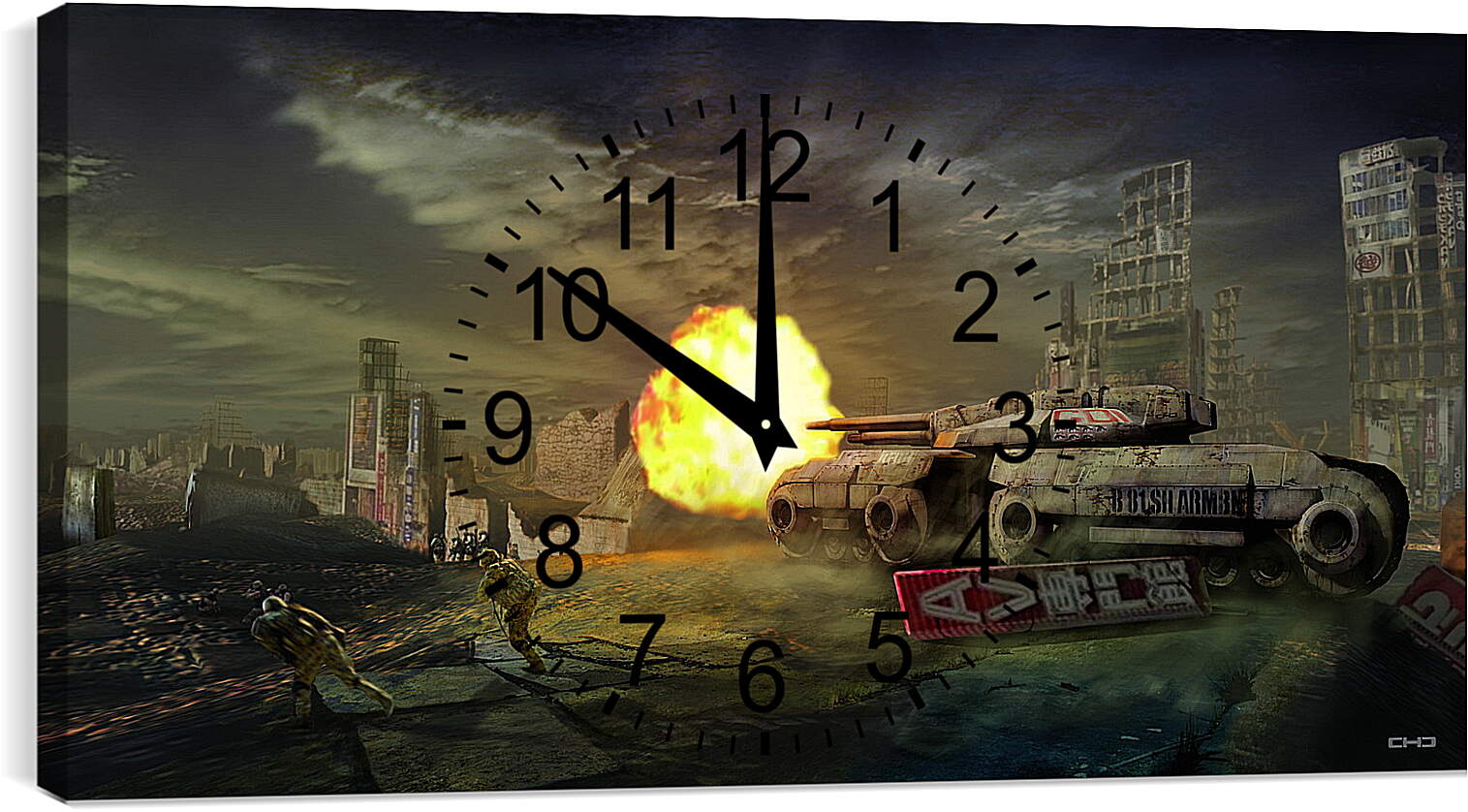 Часы картина - Command &amp