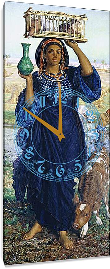 Часы картина - Египтянка. Уильям Холман Хант