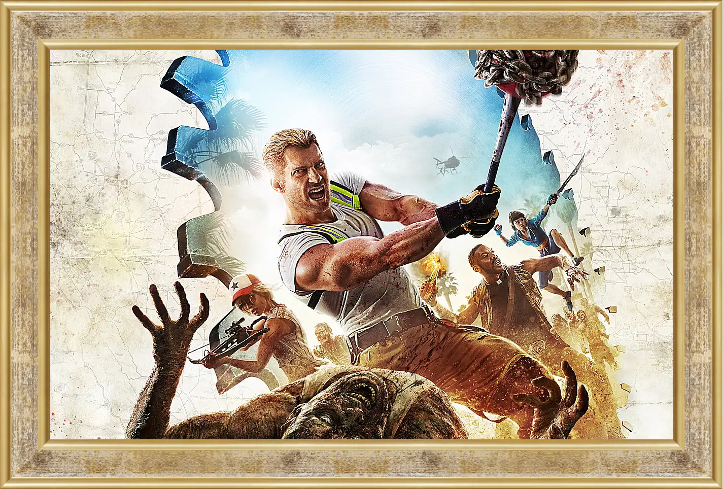 Картина в раме - Dead Island 2
