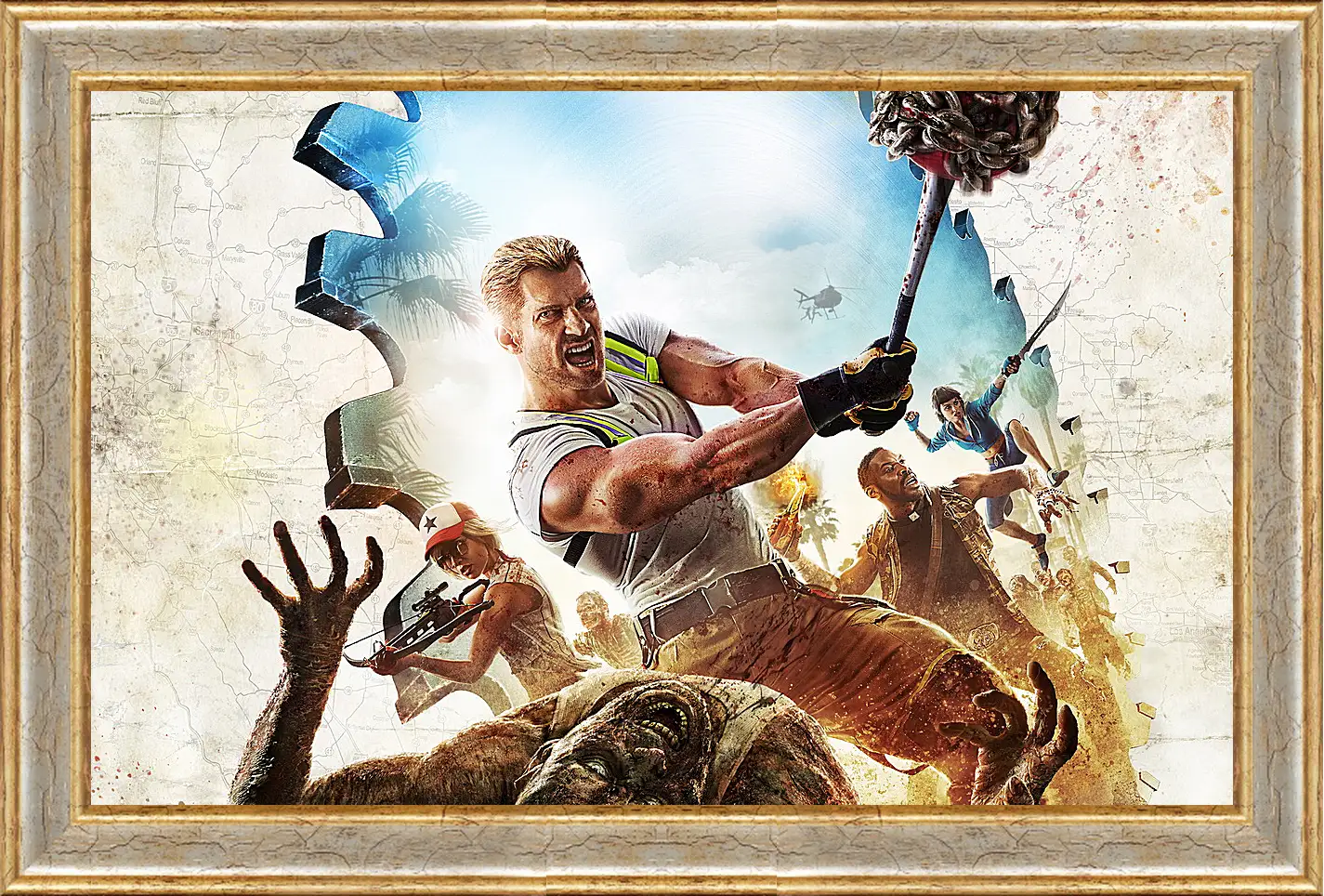 Картина в раме - Dead Island 2
