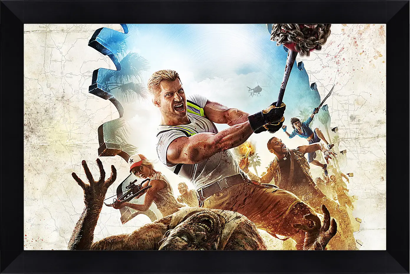 Картина в раме - Dead Island 2
